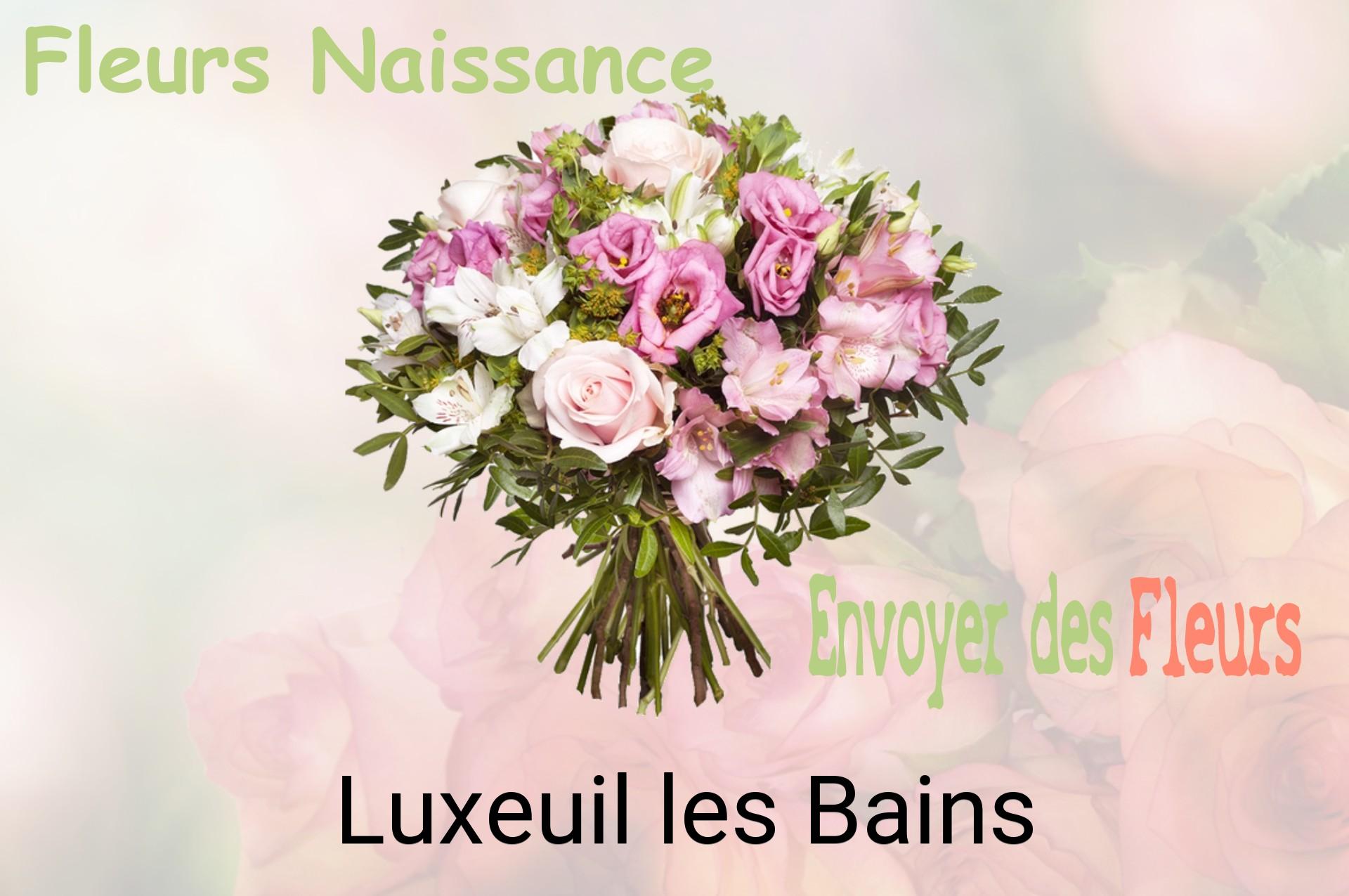Bouquet de fleurs de naissance livré à Luxeuil-les-Bains